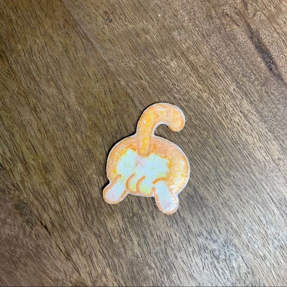 Cat or dog butt iron on patch - Picture 4 of 4